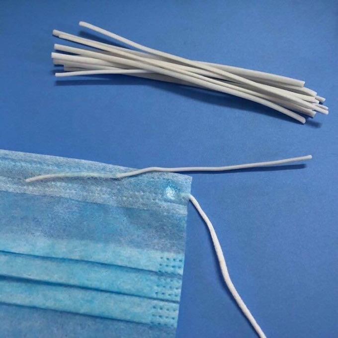 Disposable medical face mask nose wire